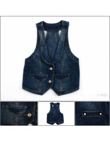 Rompi Jeans Cewek Aglio All Size