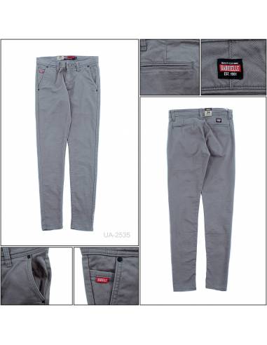 Celana Panjang Katun Stretch Cowok Skinny...