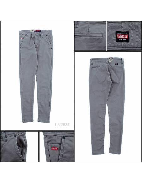 Celana Panjang Katun Stretch Cowok Skinny Gabrielle 29-36