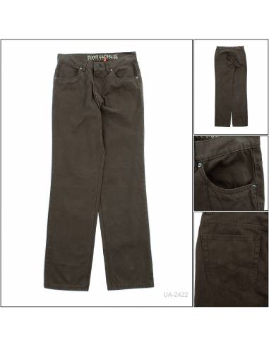 Celana Panjang Cotton Cowok Coklat Tua Elviti...