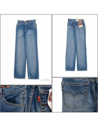 Celana Panjang Jeans Reguler Cowok Lea 28-36