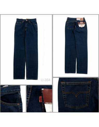 Celana Panjang Jeans Reguler Cowok Lea 29-38