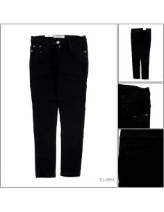Celana Jeans Panjang Cewek Stretch Hitam Emerald 31-34