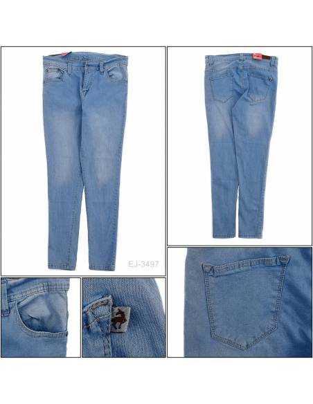 Celana Jeans Panjang Cewek Biru Emerald 35-37