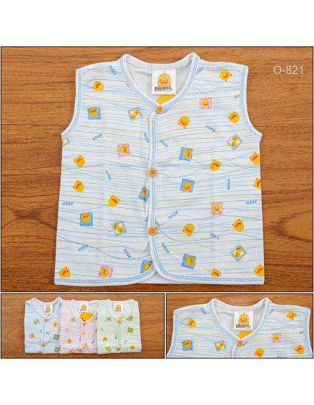 Baju Bayi Tanpa Lengan PiyoPiyo M-L