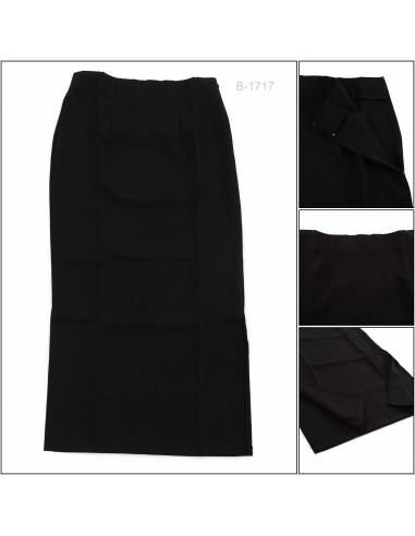 Rok Span Panjang/Long Skirt Hitam Peter M-L