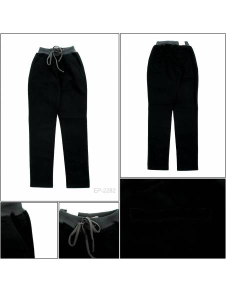 Celana Cotton Panjang Cewek Hijau Tua Red Up M-2XL