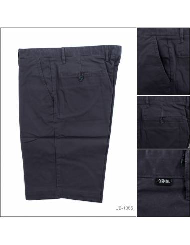 Celana Pendek Formal Cowok Abu-abu Cardinal 34-36