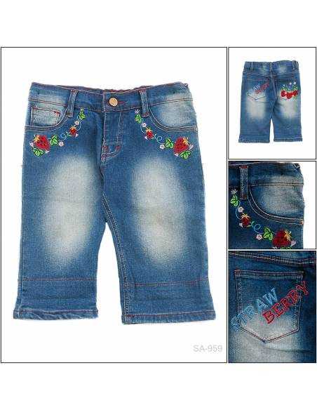 Celana Pendek Jeans Anak Cewek Pinky 26-28