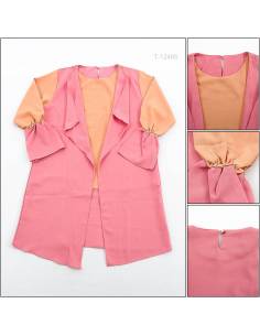 Atasan Tunik Cewek Lengan Panjang Nine All Size