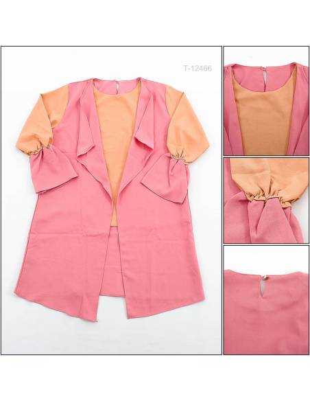 Atasan Tunik Cewek Lengan Panjang Nine All Size