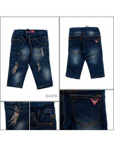 Celana Pendek Jeans Anak Cewek Top Up 16-20