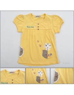 T-shirt/Atasan Anak Cewek Lengan Pendek Geenee 6