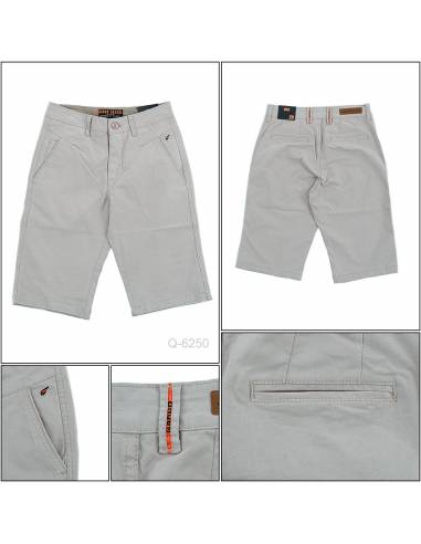 Celana Pendek Kain Cowok Abu-abu Gargo 40-44