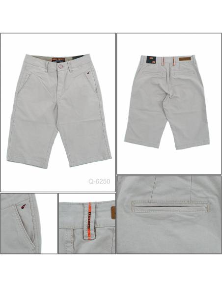 Celana Pendek Kain Cowok Abu-abu Gargo 40-44