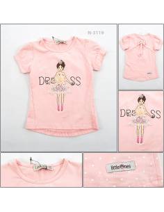 T-shirt/Atasan Anak Cewek Lengan Pendek Louisa 2
