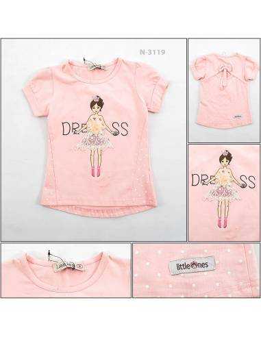 T-shirt/Atasan Anak Cewek Lengan Pendek Louisa 2