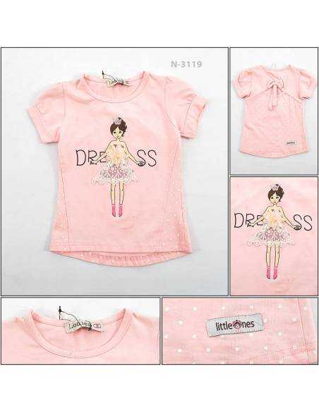 T-shirt/Atasan Anak Cewek Lengan Pendek Louisa 2