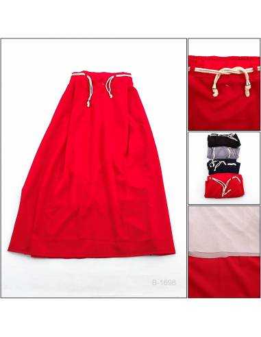 Rok Polos Panjang/Long Skirt Monggi All Size