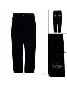 Celana Panjang Jeans Cowok Hitam Password 28