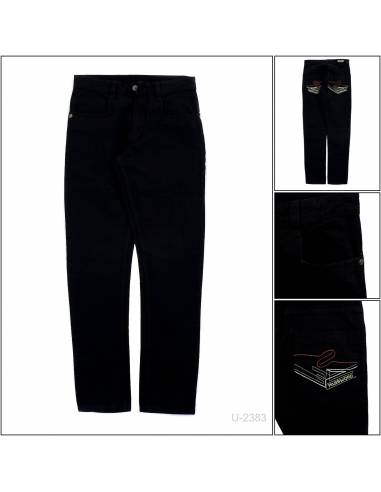 Celana Panjang Jeans Cowok Hitam Password 28
