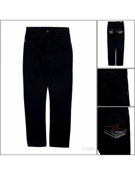 Celana Panjang Jeans Cowok Hitam Password 28