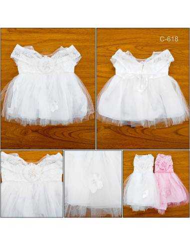 Gaun/Dress Anak Cewek Model Sabrina Little Dove...