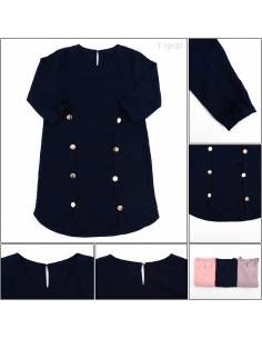 Atasan Tunik Cewek Lengan 3/4 Mikka All Size