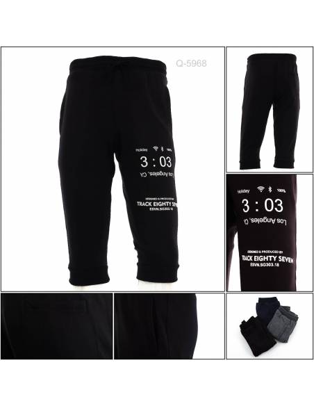 Celana Jogger Sport Pendek Cowok Torso M-XL