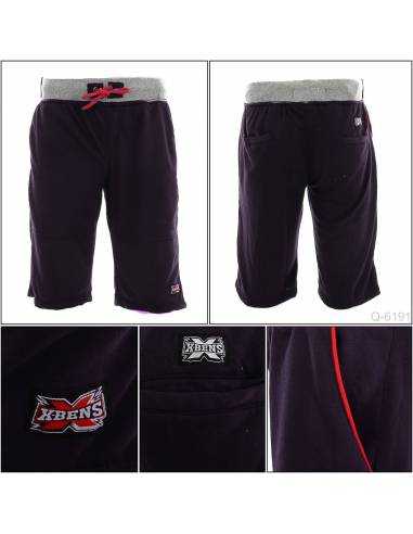 Celana Pendek Cowok Rib Kolor Biru X-Bens M-XL