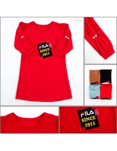 Atasan Tunik Cewek Lengan 3/4 Mizzle All Size