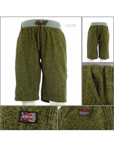 Celana Kolor Pendek/Celana Santai CowokHijau...