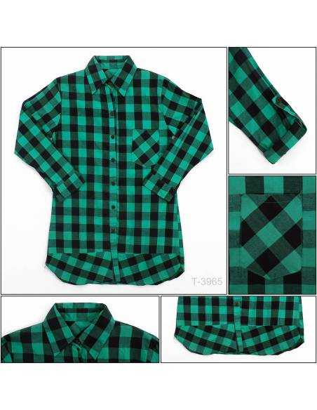 Kemeja Tunik Cewek Lengan Panjang  Zara All Size