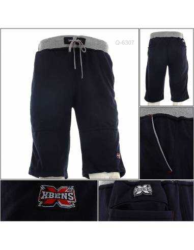 Celana Kolor Pendek/Celana Santai Cowok Biru...