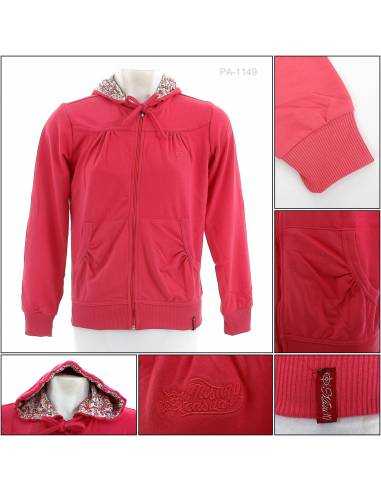 Jaket Jumper Hoodie Cewek Mistiten M-XL
