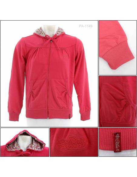 Jaket Jumper Hoodie Cewek Mistiten M-XL