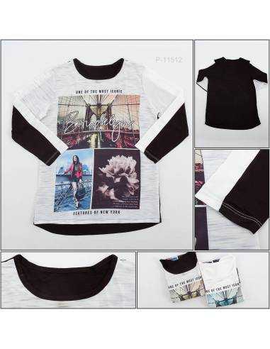 Kaos Oblong Cewek Lengan Panjang Lumeire