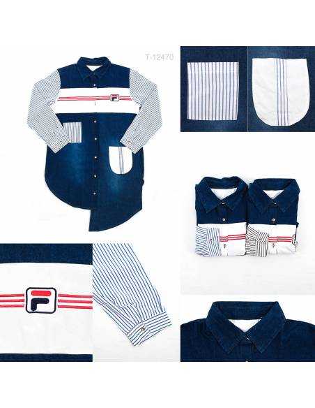 Atasan Tunik Cewek Lengan Panjang Nathaniah All Size