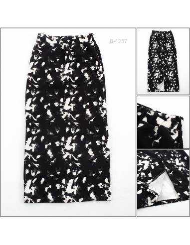Rok Span Panjang/Long Span Skirt Hitam Grace...