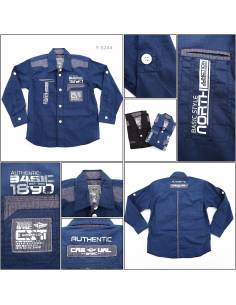 Kemeja Anak Cowok Lengan Panjang Stingray 4