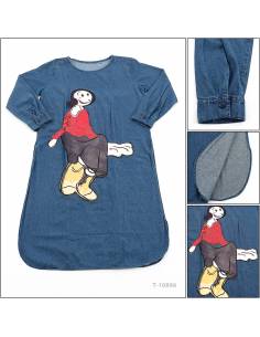 Atasan Tunik Cewek Lengan Panjang Soulberry All Size