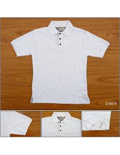 Kaos Kerah Cowok Polos Lengan Pendek Hanspeter M-XL