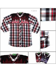 Kemeja Muslim Anak Cowok Lengan Panjang Hakiki 10-12