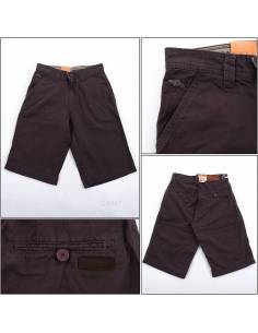 Celana Pendek Katun Cowok Abu - Abu Elviti 28 - 32