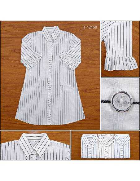 Atasan Tunik Cewek lengan 3/4 Hofu XXL