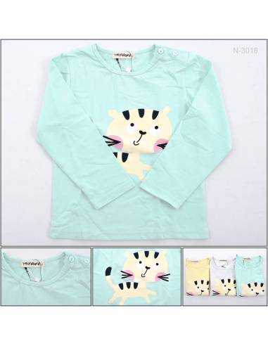 T-shirt/Kaos Oblong Anak Cewek Lengan Panjang...