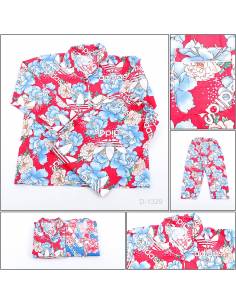 Piyama/Pajamas/Night Gown Cewek Lengan Panjang Adidas All...