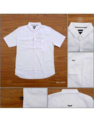 Kemeja Cowok Slim Fit Lengan Pendek Top Ten M-XL