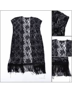 Cardigan Cewek Lengan Pendek Blanik All Size