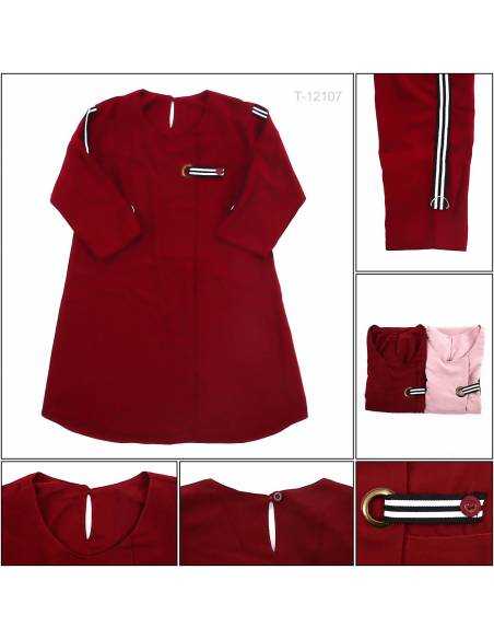Atasan Tunik Cewek Lengan 3/4 Mikka All Size
